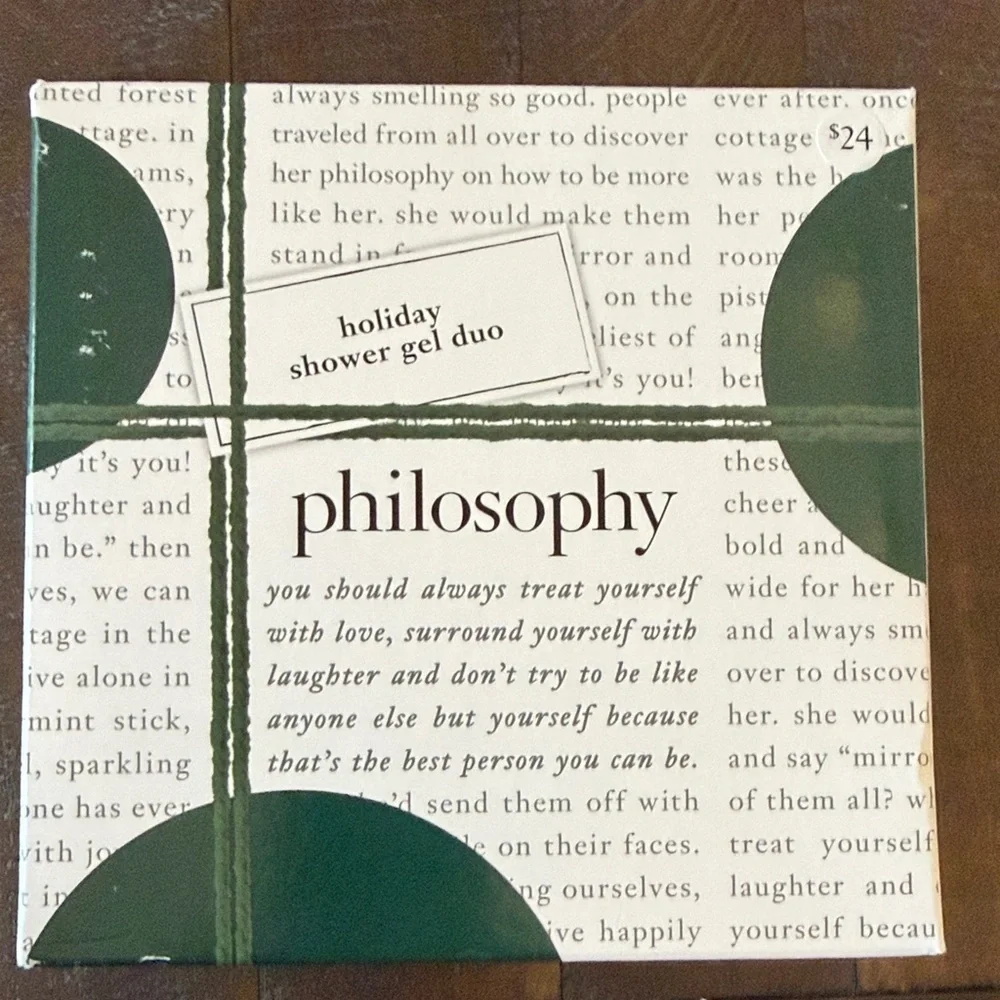New Philosophy Juniper Berries & Pistachio Dreams Body Wash Set